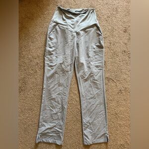 Mandala light blue maternity scrubs size large tall